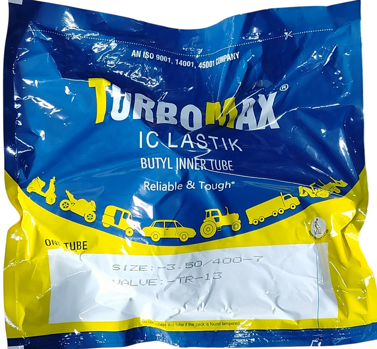 TURBOMAX İÇ LASTİK 3.50/400-7 TR-13